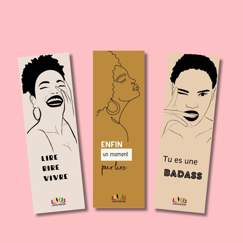 Lot de 3 marque-pages en papier